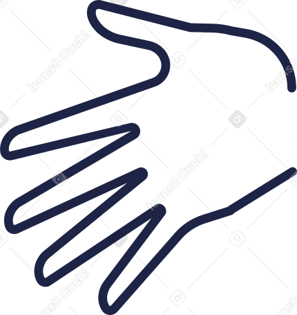 hand palm Illustration in PNG, SVG