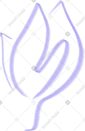 purple bud PNG, SVG