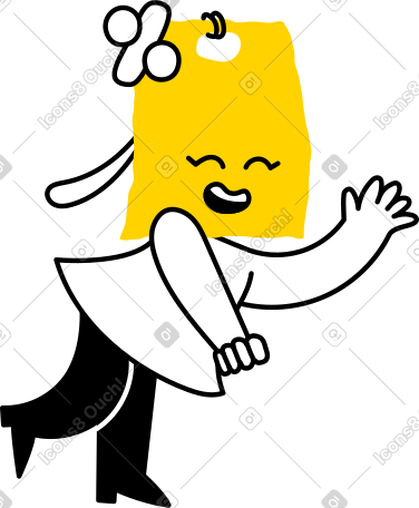 女性角色大笑 PNG, SVG