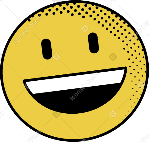 smiley face emoji PNG, SVG