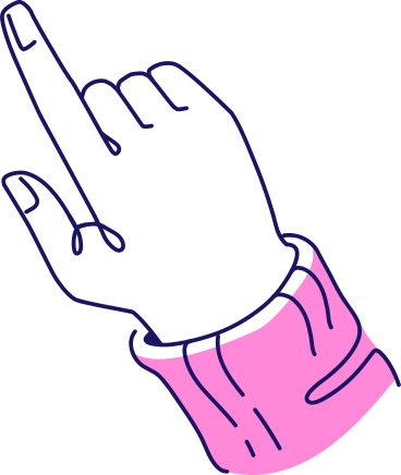 gesture with the index finger PNG, SVG