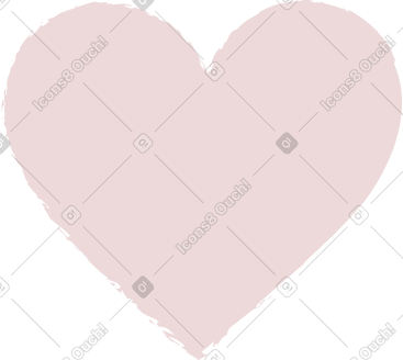 Pink heart PNG, SVG