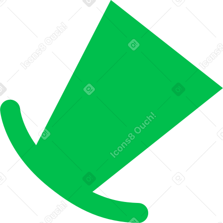 green hat Illustration in PNG, SVG