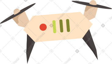 四旋翼无人机 PNG, SVG