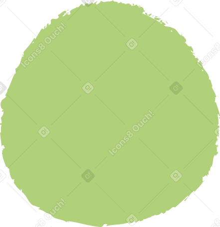 green circle Illustration in PNG, SVG