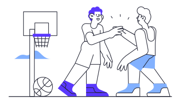 Basketball game в PNG, SVG