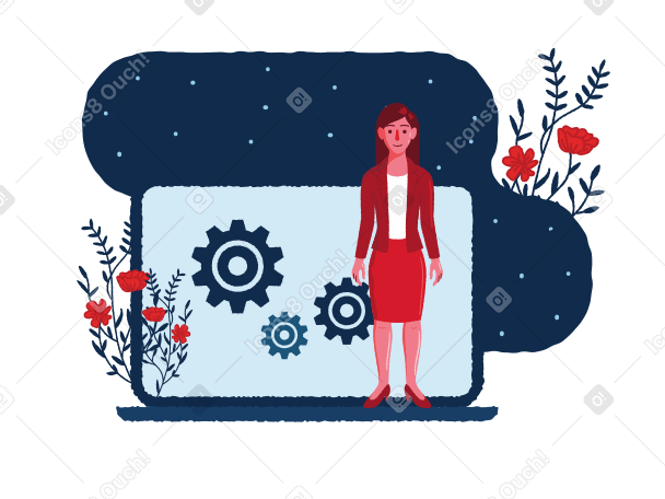 Business for woman PNG, SVG