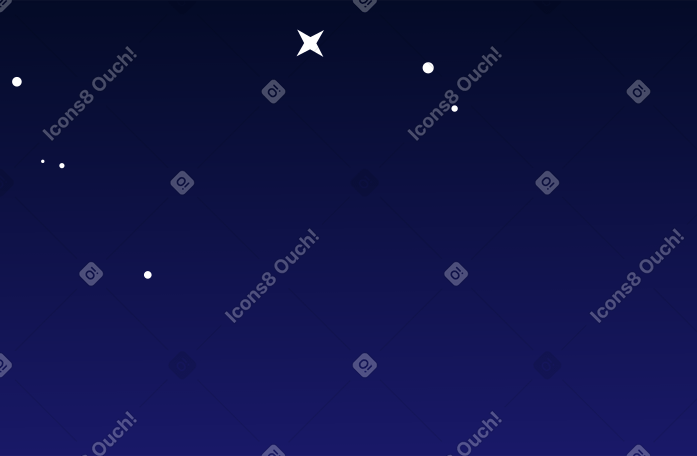 background with stars Illustration in PNG, SVG
