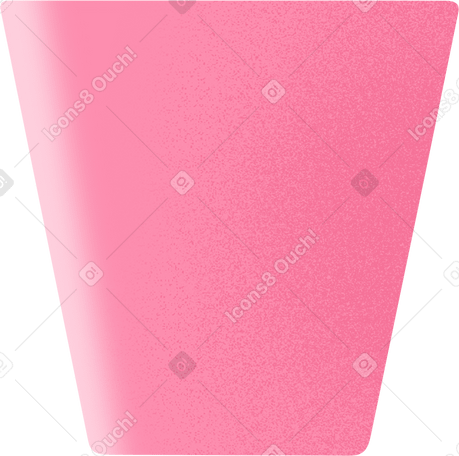 pink plastic cup PNG、SVG