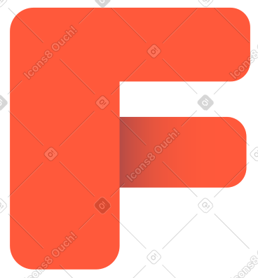 Letter f PNG, SVG