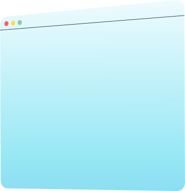 turned blue browser window PNG, SVG