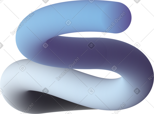 blue gray curved shape PNG, SVG