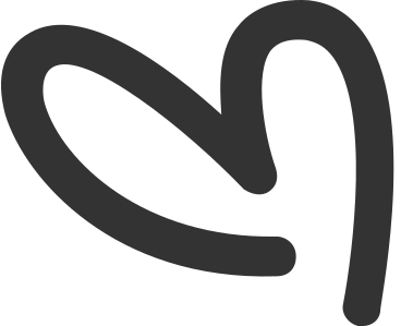 Сердце черное в PNG, SVG