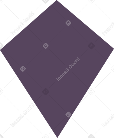 purple kite Illustration in PNG, SVG