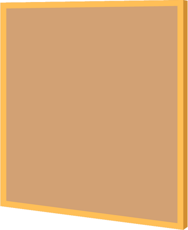 Placa de cortiça PNG, SVG