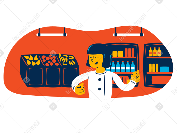 trabalhador de supermercado PNG, SVG