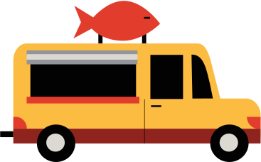 Camión de comida PNG, SVG