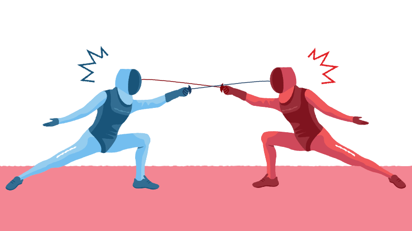 フェンシング のpngとsvgでのイラスト