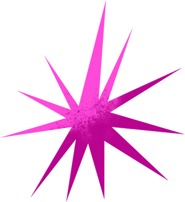 textured pink star PNG, SVG