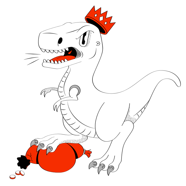 Dinosaur插图、图像，PNG、SVG格式。