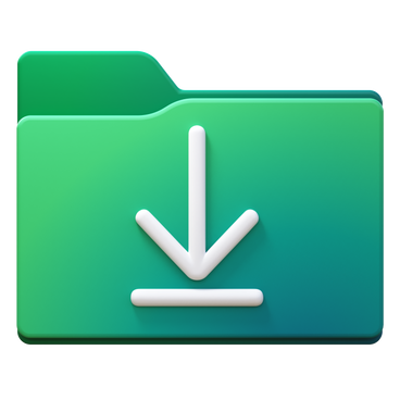 download folder v PNG, SVG