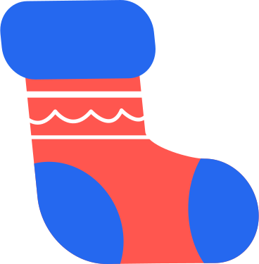 Sock for gifts PNG, SVG