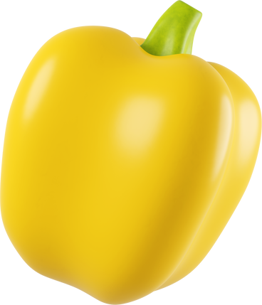 Gelbe paprika PNG, SVG