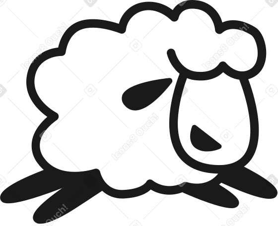 小绵羊 PNG, SVG