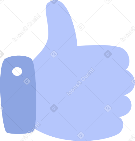 ícone de polegar para cima PNG, SVG