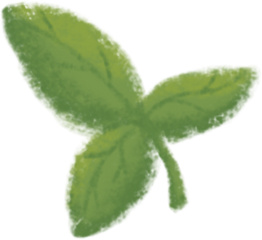 Leaf two PNG, SVG