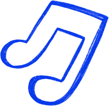 Blue note PNG, SVG