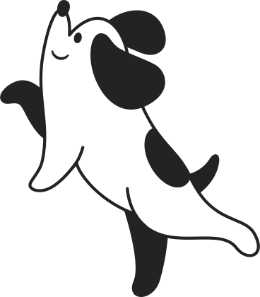 jumping dog PNG, SVG
