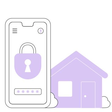 Smart house security  PNG, SVG
