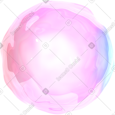 Transparent glass bubble动态插图，格式有GIF、Lottie (JSON)、AE