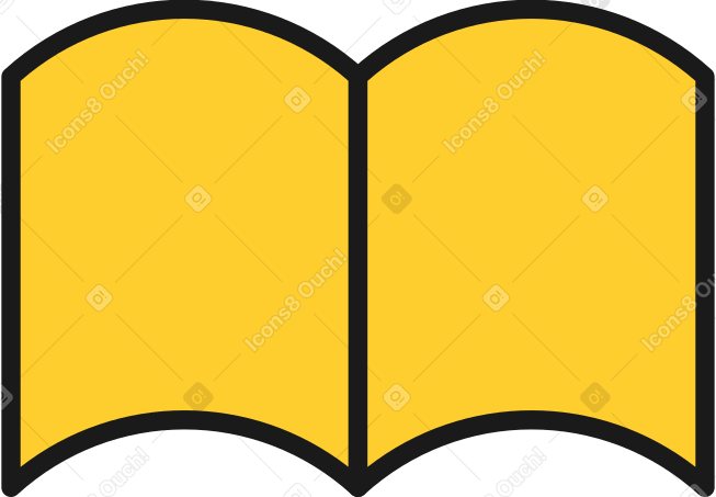 book icon Illustration in PNG, SVG
