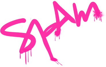 spam pink PNG, SVG