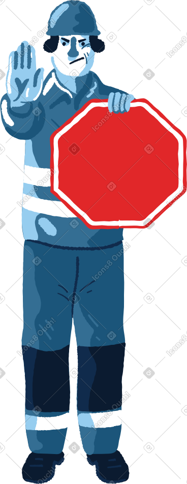 Traffic guard PNG, SVG