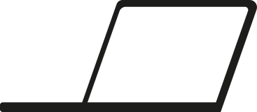 black open laptop PNG, SVG