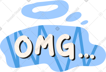 Omg sign PNG, SVG