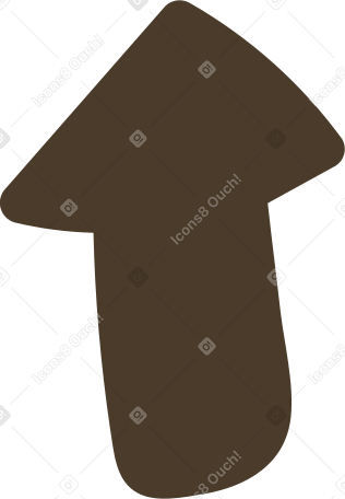 brown arrow Illustration in PNG, SVG