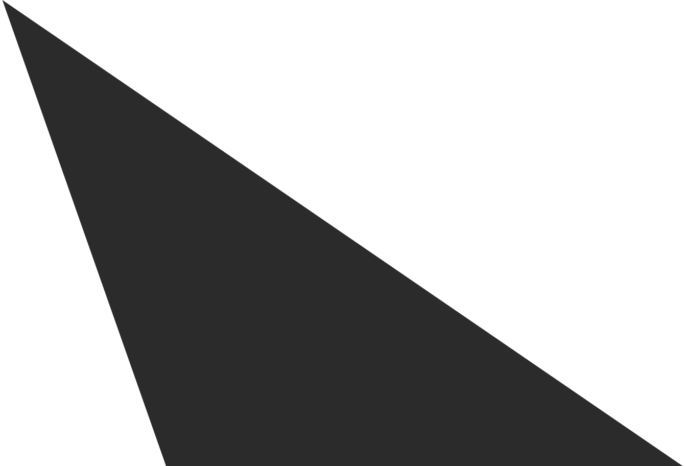 Black scalene triangle Illustration in PNG, SVG