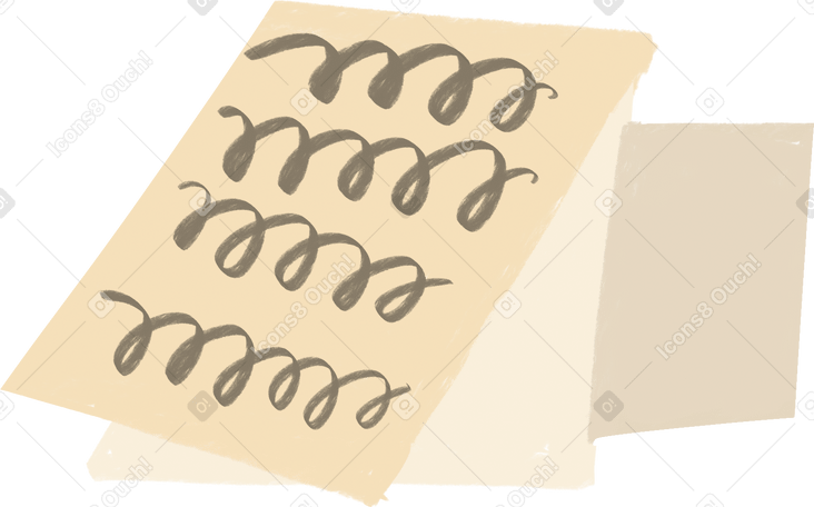 sheets of paper PNG, SVG