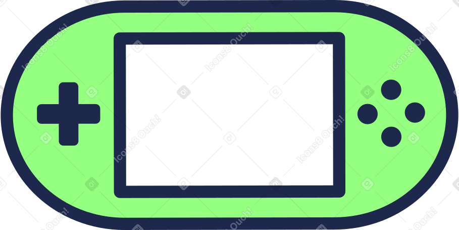 portable game console PNG, SVG