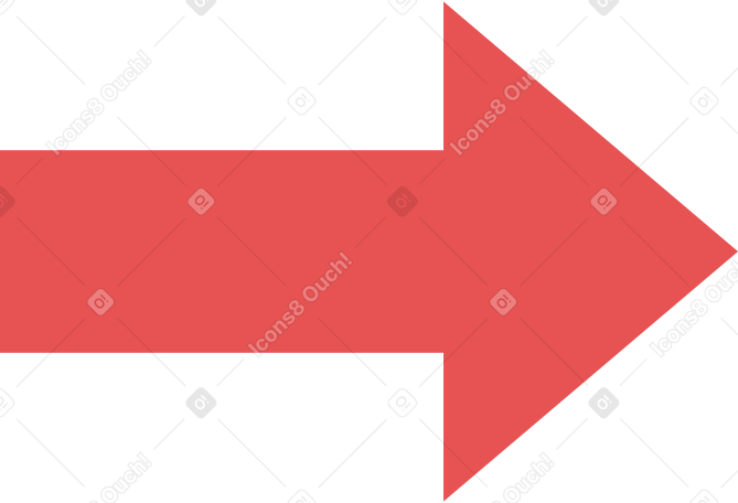 red arrow PNG, SVG