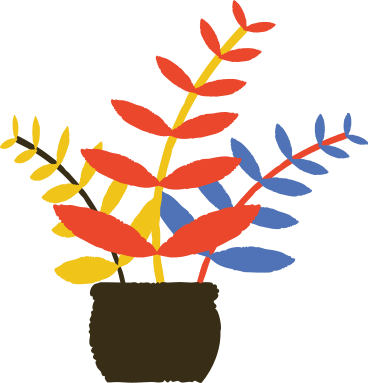 Растение в горшке в PNG, SVG