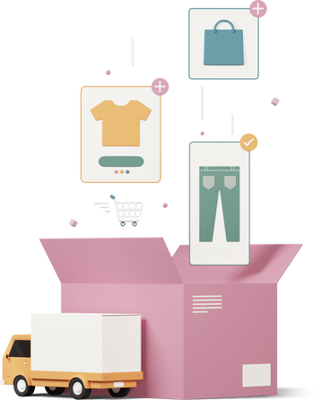 Online-shopping-lieferung PNG, SVG
