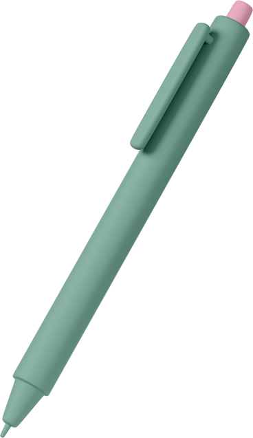 green pen PNG、SVG