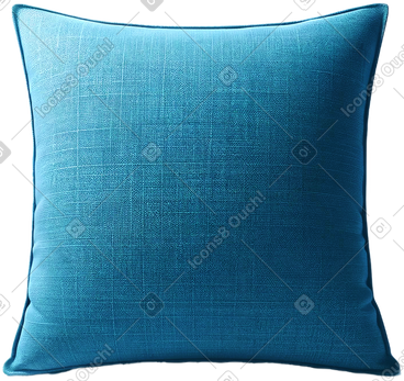 Blue pillow PNG, SVG