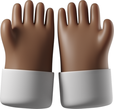 dark brown cupped hands PNG, SVG