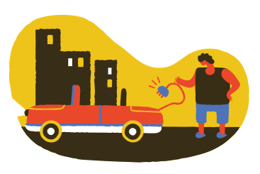 Electric car  PNG, SVG